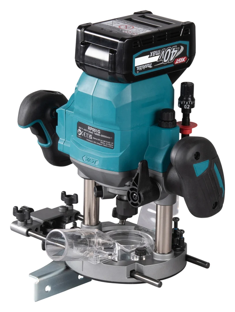 Frezarka górnowrzecionowa Makita XGT RP001GM201 2x4.0Ah - obrazek 6
