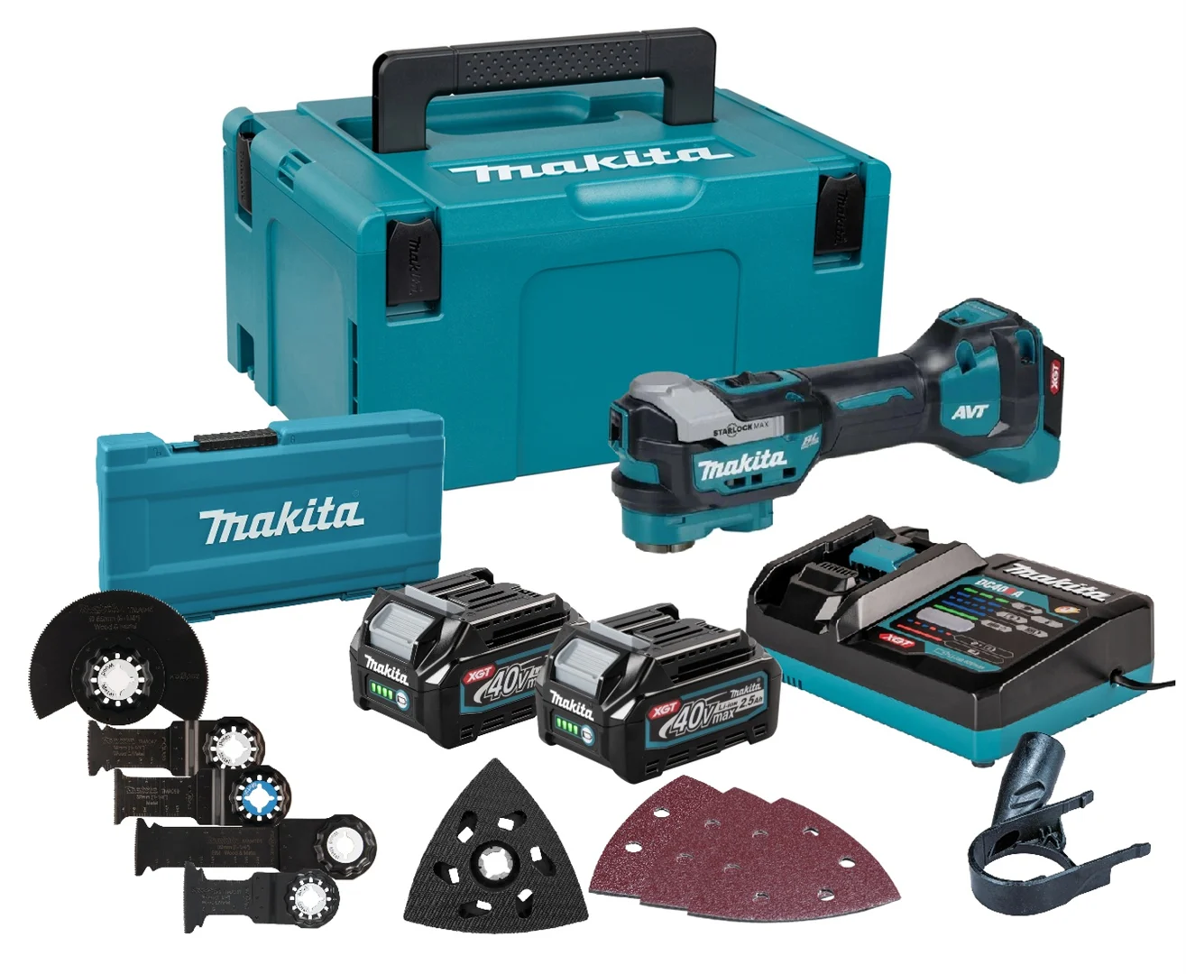 Narzędzie wielofunkcyjne Makita XGT TM001GD201 2x2.5Ah