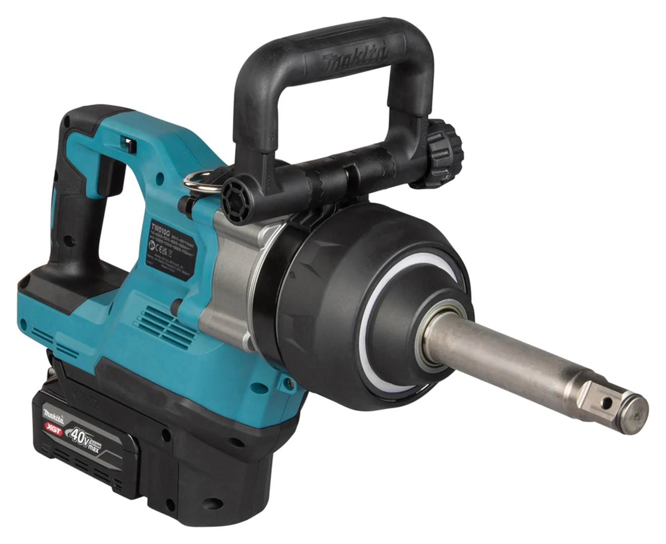 Klucz udarowy Makita XGT TW010GT201 2x5.0Ah - obrazek 6