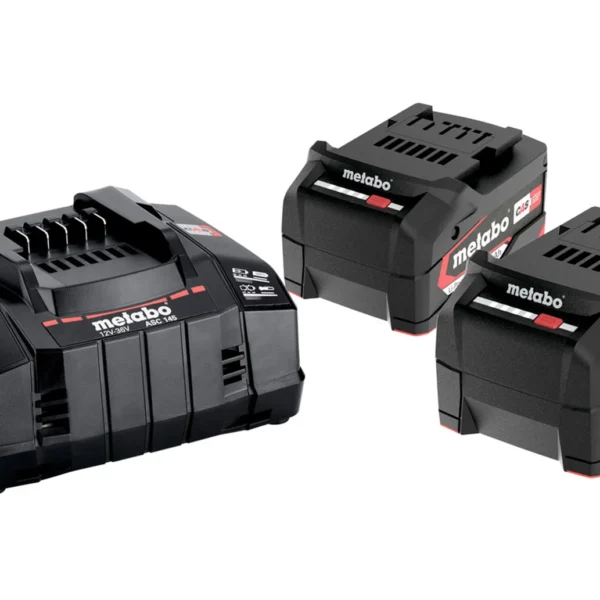 Zestaw 2 akumulatorów 18V Li-Power 5.2Ah z ładowarką ASC 30-36V Metabo 685051000