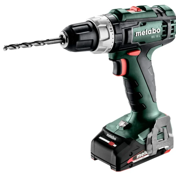 Wiertarko-wkrętarka Metabo BS 18 L 2x2.0Ah