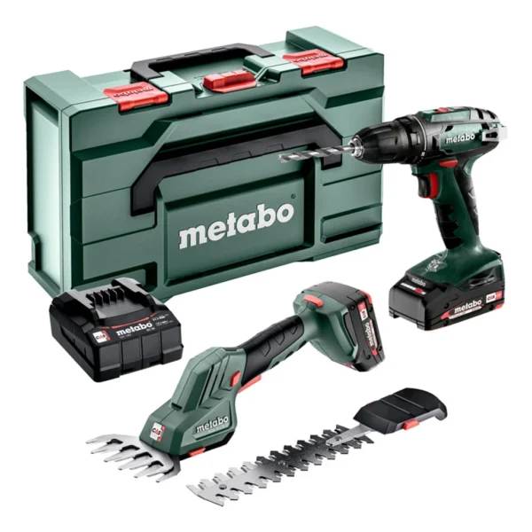 Zestaw elektronarzędzi 18V Metabo CAS Combo Set 2.2.5 2x2.0Ah