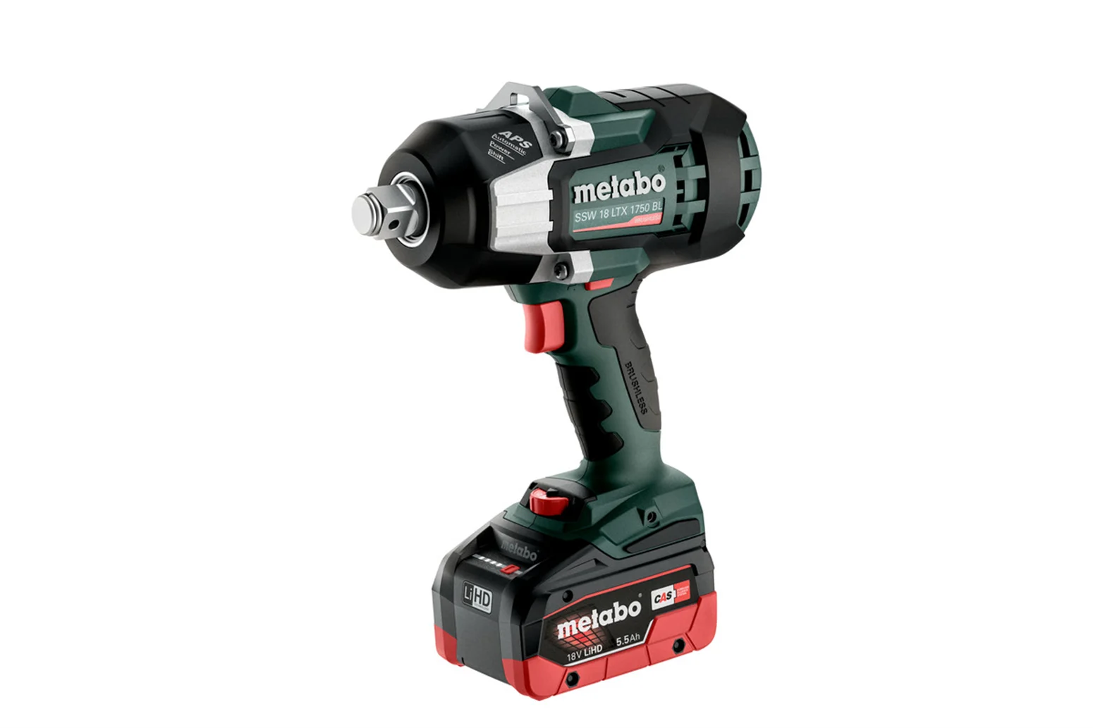 Klucz udarowy Metabo CAS SSW 18 LTX 1750 BL 2x2.5Ah