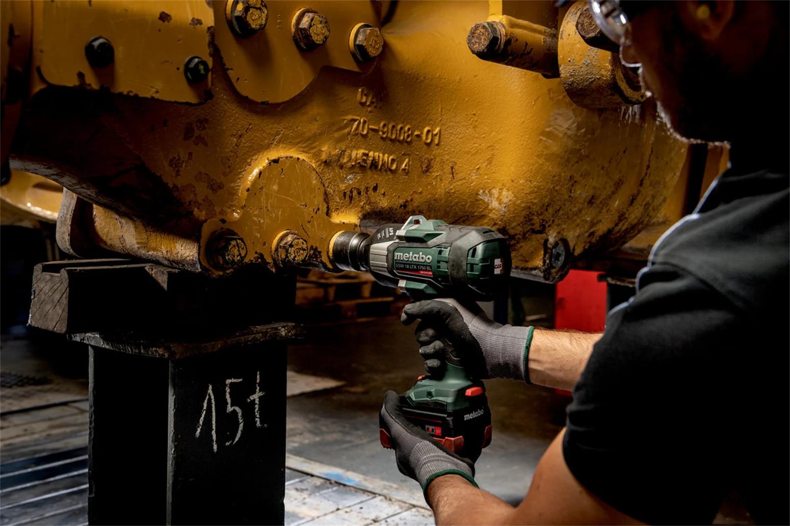 Klucz udarowy Metabo CAS SSW 18 LTX 1750 BL 2x2.5Ah - obrazek 4