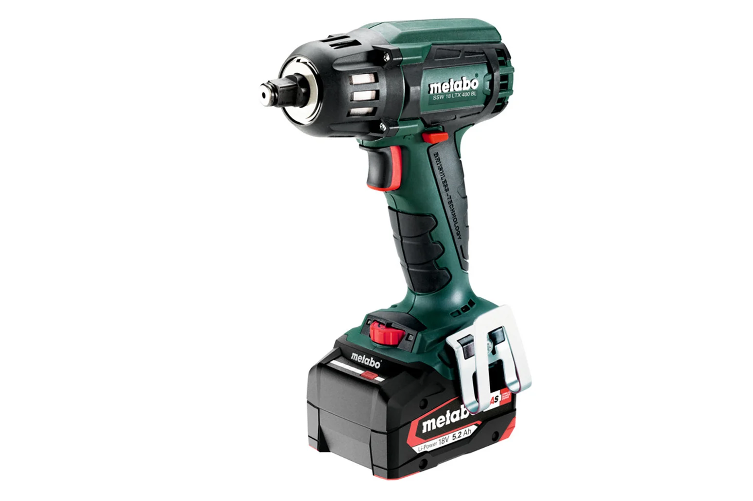 Klucz udarowy Metabo CAS SSW 18 LTX 400 BL 2x5.2Ah - obrazek 2