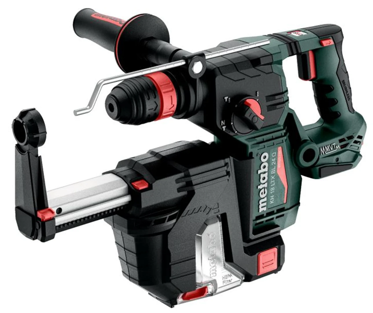 Kombimłotek SDS-Plus Metabo KH 18 LTX BL 24 Q Set ISA