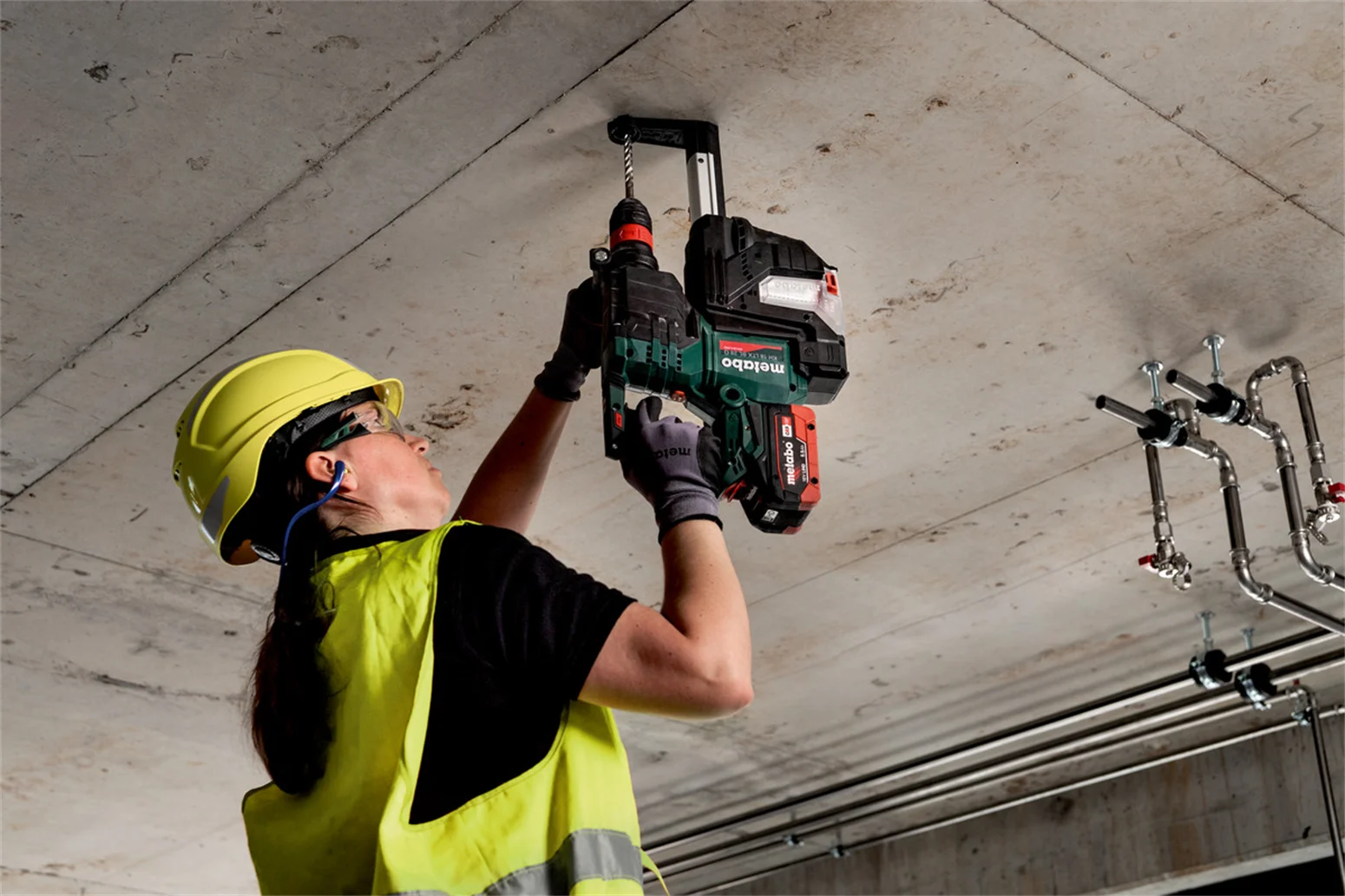 Kombimłotek SDS-Plus Metabo KH 18 LTX BL 28 Q Set ISA - obrazek 2