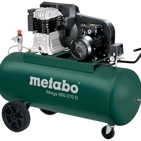 Sprężarka tłokowa klasa PROFI Metabo Mega 650-270 D