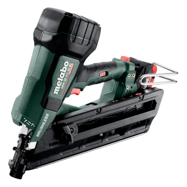 Gwoździarka akumulatorowa Metabo NFR 18 LTX 90 BL 2x4.0Ah