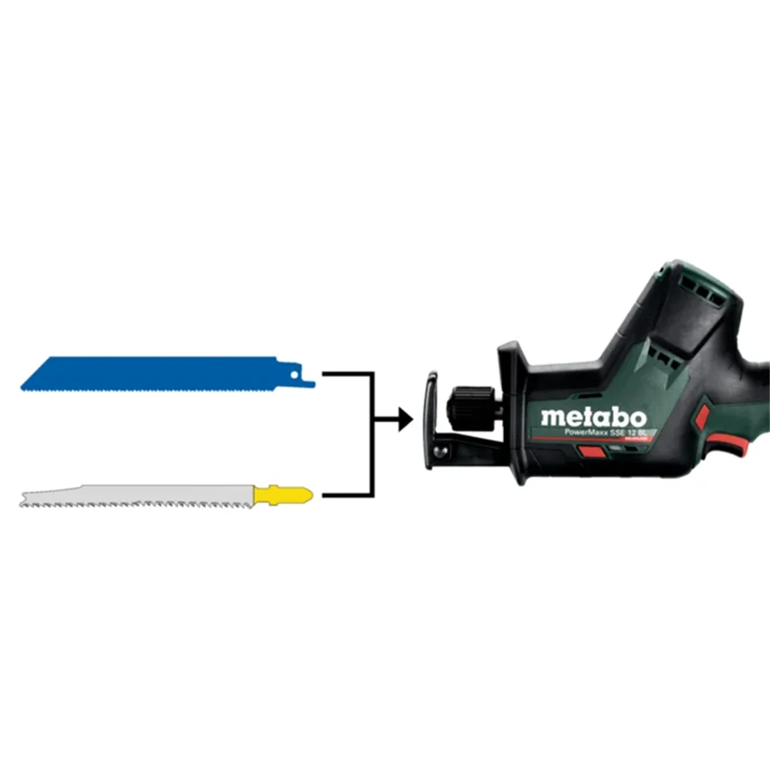 Piła szablasta Metabo PowerMaxx SSE 12 BL metaBOX 145 - obrazek 2