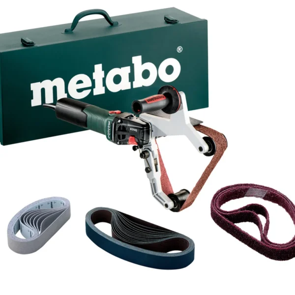 Szlifierka taśmowa do rur Metabo RBE 15-180 Set
