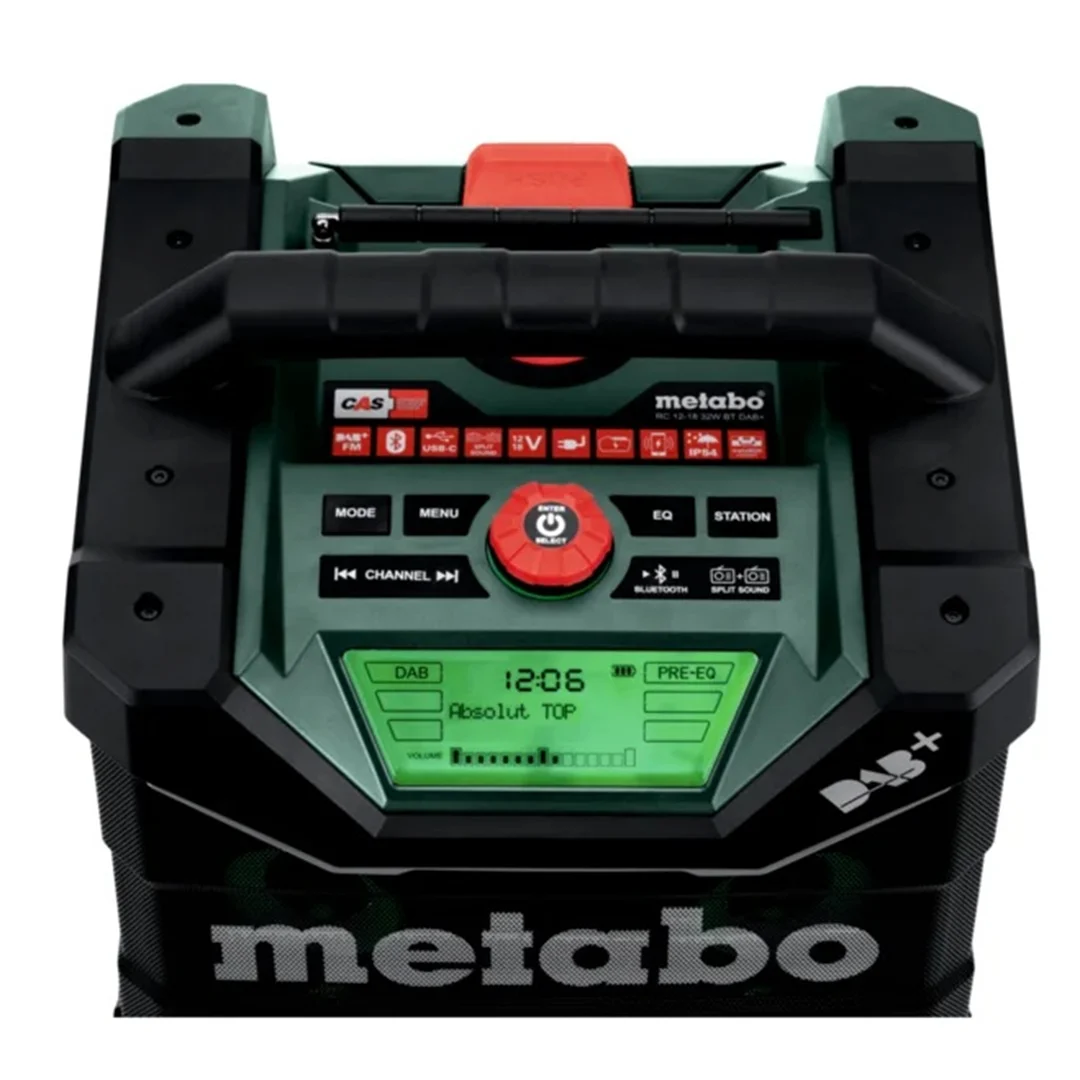 Radio budowlane Metabo RC 12-18 32W BT DAB+ - obrazek 3