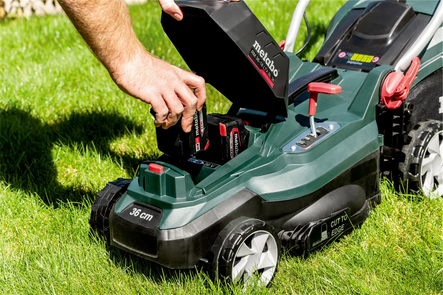 Kosiarka akumulatorowa Metabo RM 36-18 LTX BL 36 - obrazek 3