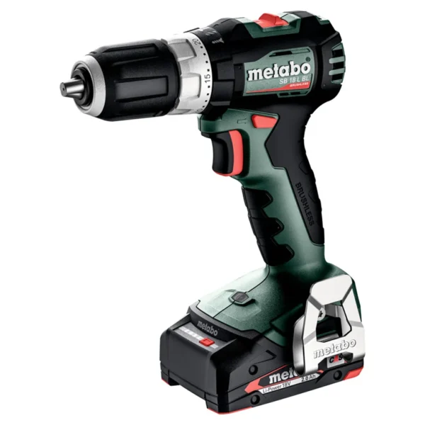 Wiertarko-wkrętarka udarowa Metabo SB 18 L 3x2.0Ah