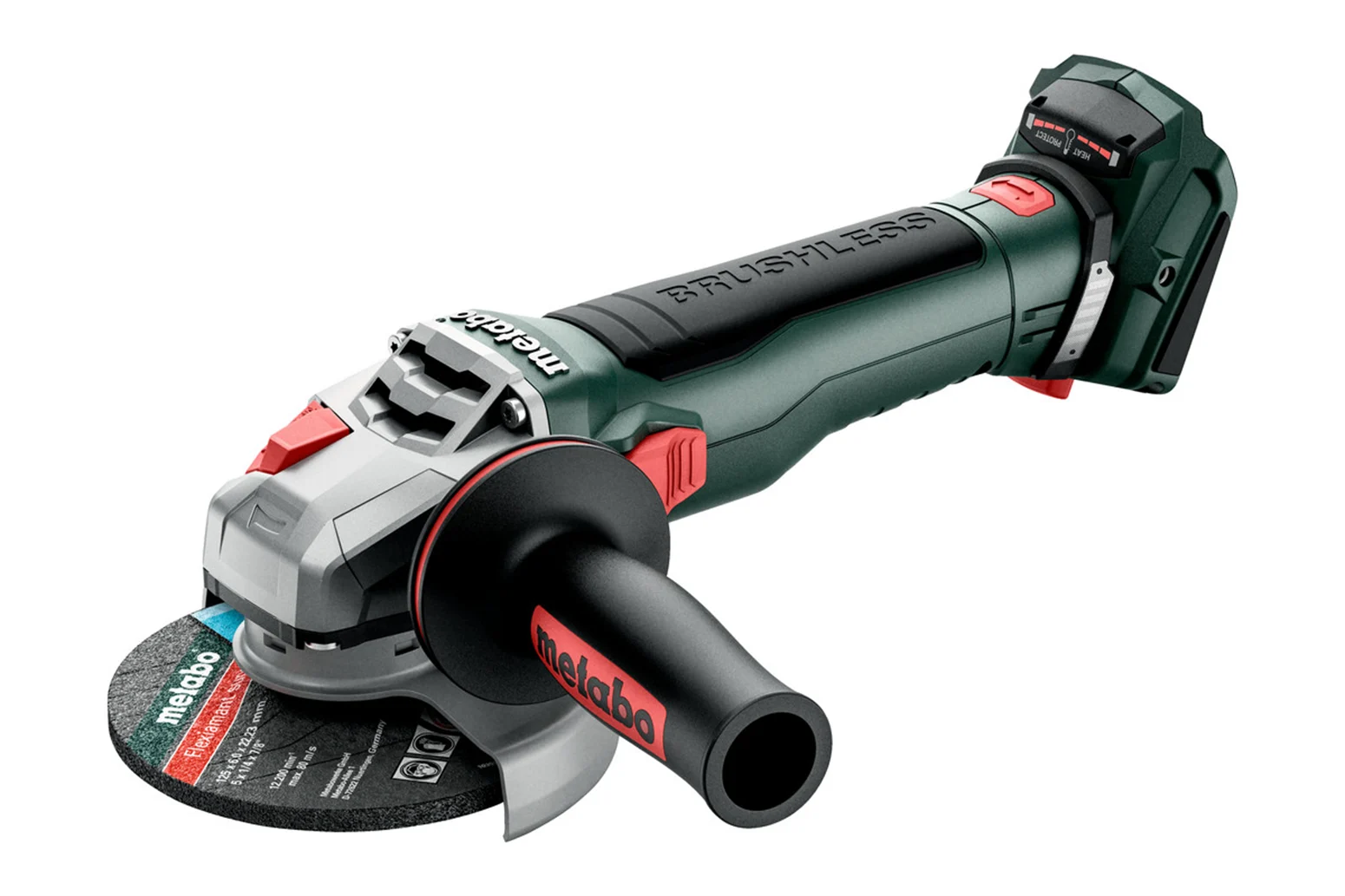 Szlifierka kątowa Metabo WB 18 LT BL 11-125 Quick - obrazek 2