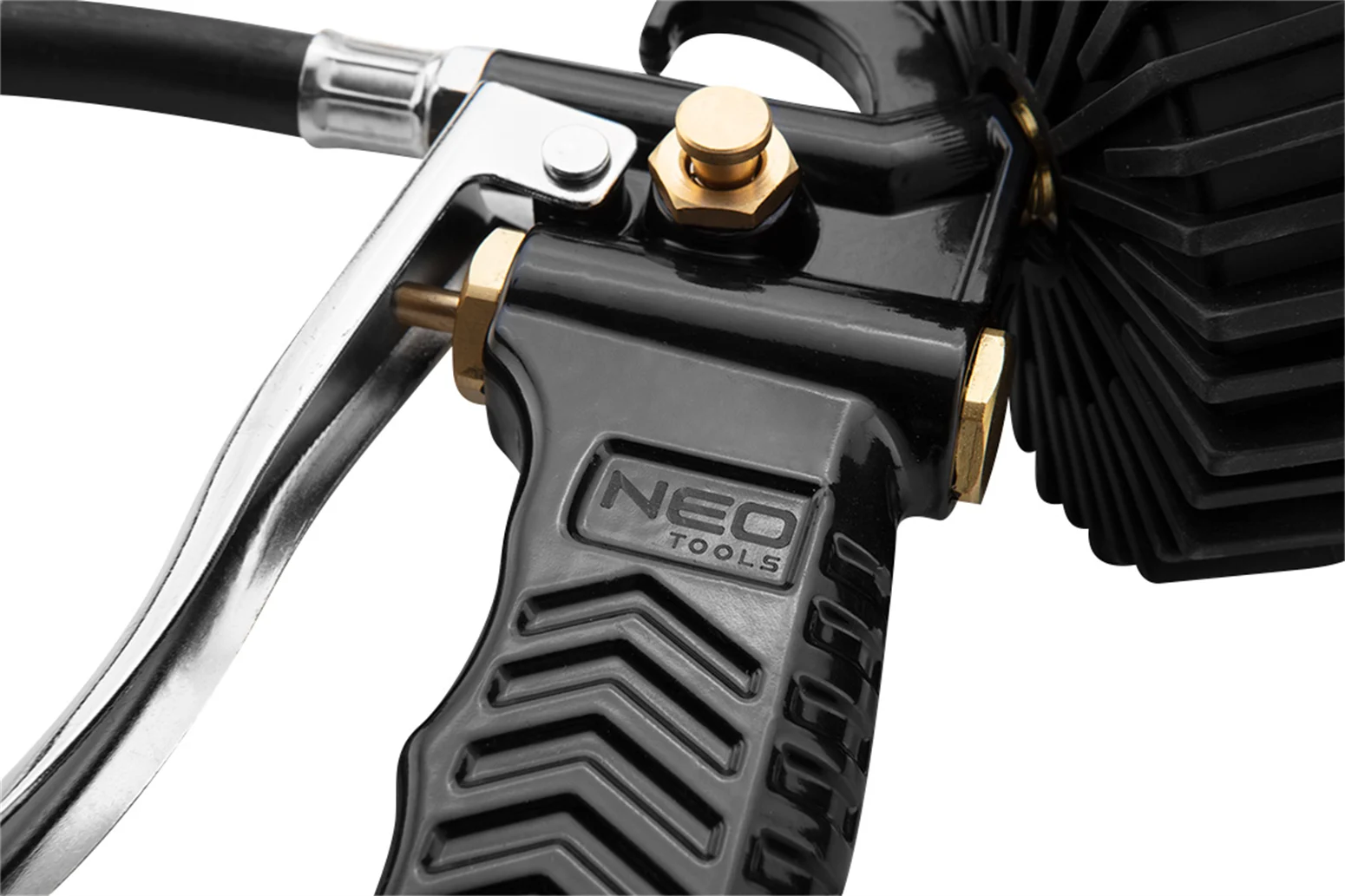 Pistolet do pompowania z manometrem Neo 14-716 - obrazek 2