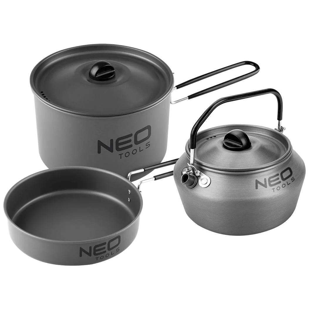 Naczynia turystyczne 3 w 1 Neo 63-145