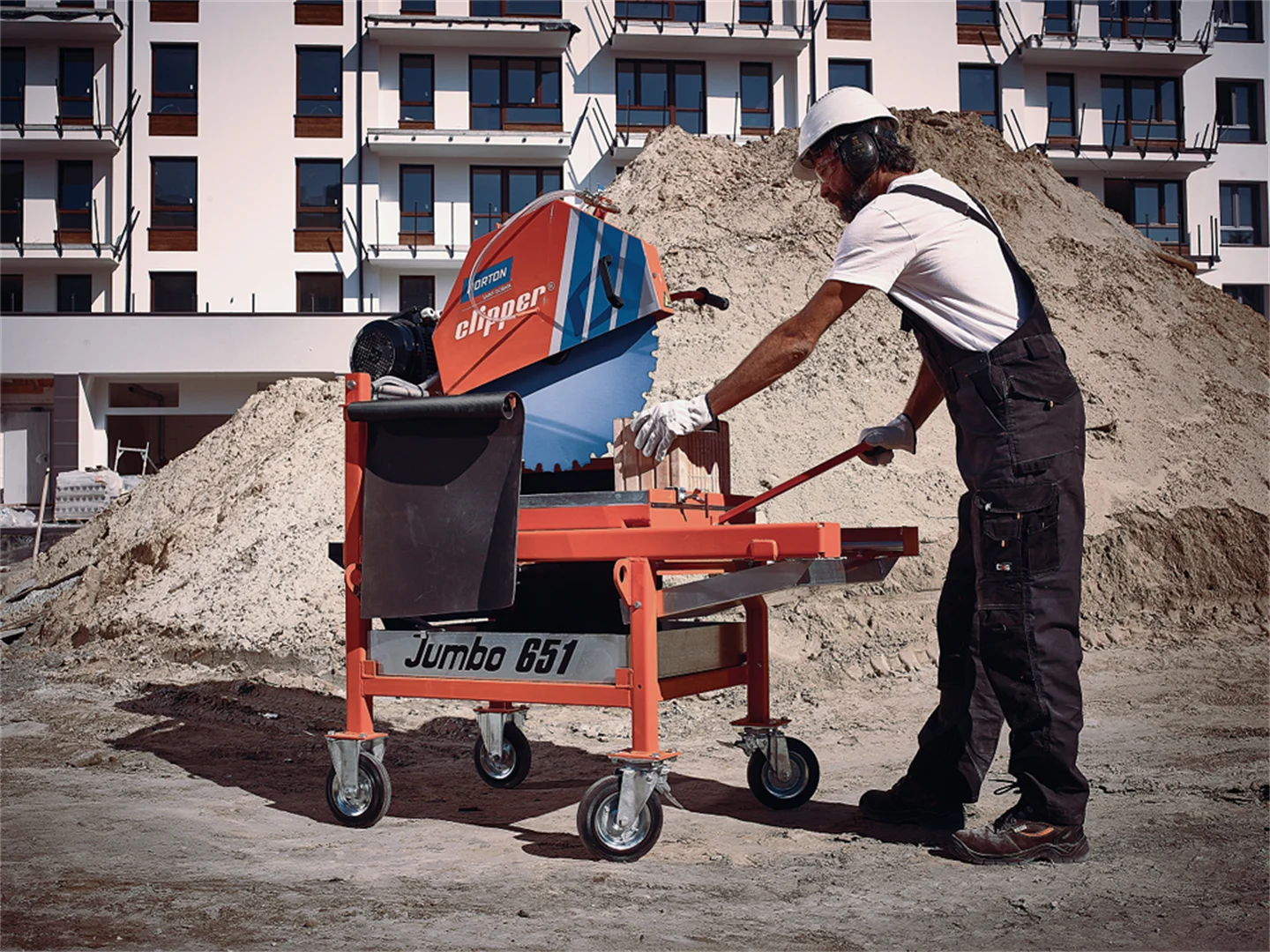 Przecinarka do betonu Norton Jumbo 651 - obrazek 4