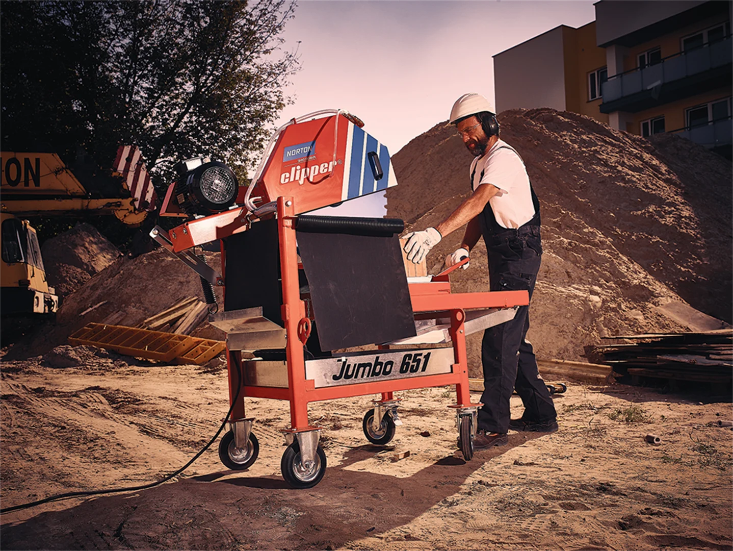 Przecinarka do betonu Norton Jumbo 651 - obrazek 5