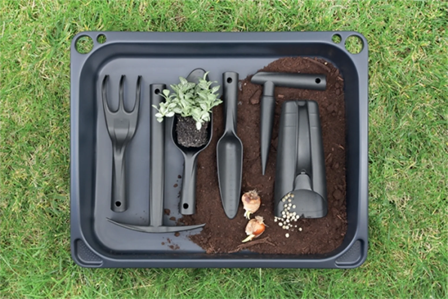 Zestaw narzędzi ogrodowych - RESPANA GARDENING TOOLS SET Prosperplast INWN01 - obrazek 2
