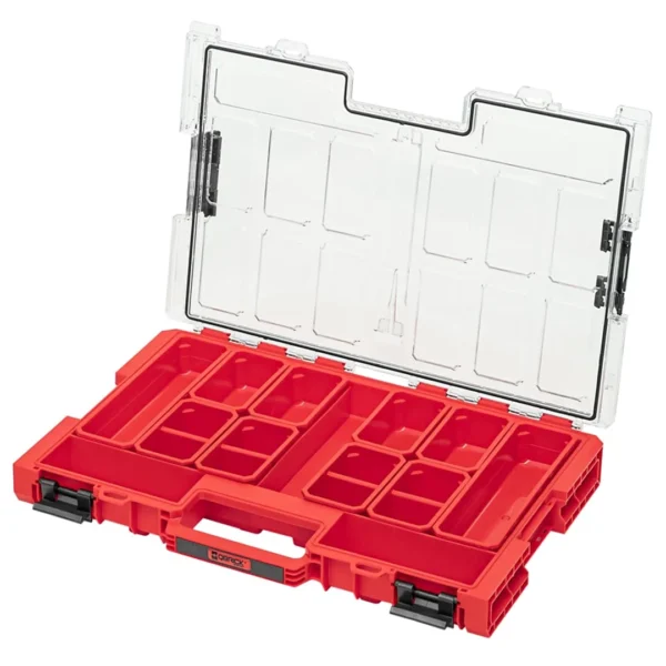 Organizer z wyjmowanymi kubełkami Qbrick System ONE 2.0 ORGANIZER L RED