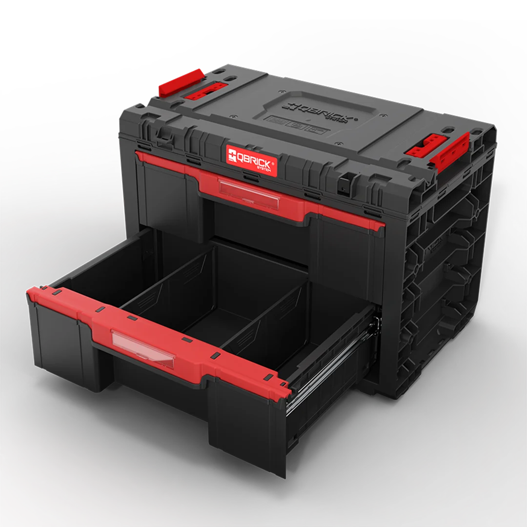 Skrzynka z szufladami Qbrick System PRIME DRAWER 2 TOOLBOX BASIC