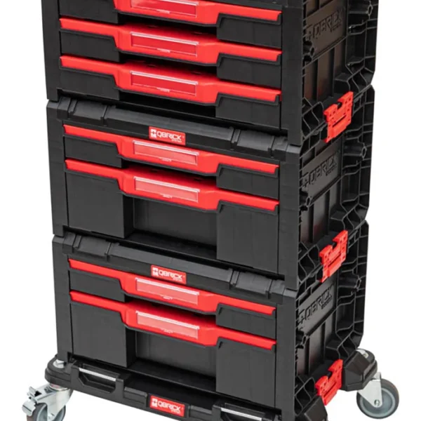 Zestaw szuflad na platformie kołowej Qbrick System PRO 2.0 DRAWER SET