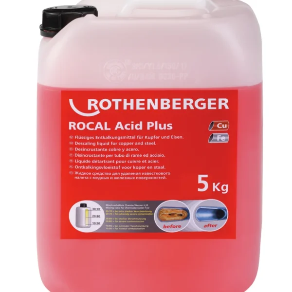 Chemia do odkamieniania 25kg Rothenberger ROCAL Acid Plus