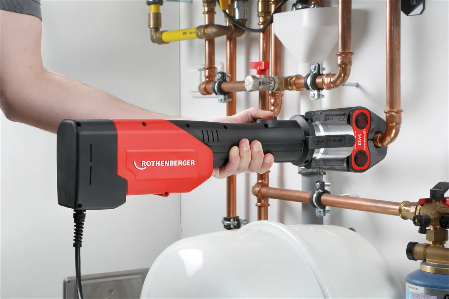 Zaciskarka elektrohydrualiczna Rothenberger ROMAX 3000 AC - obrazek 3