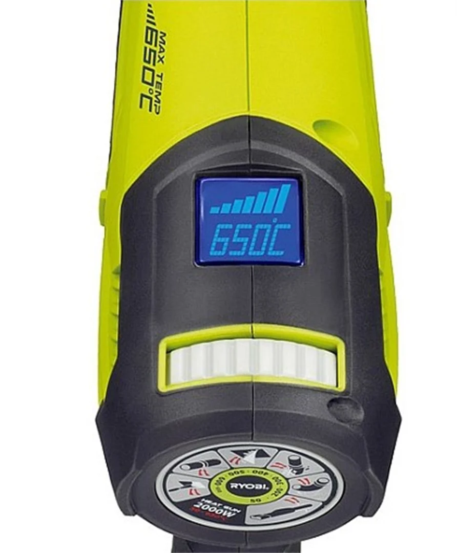 Opalarka z wyświetlaczem LCD Ryobi EHG2020LCD - obrazek 3
