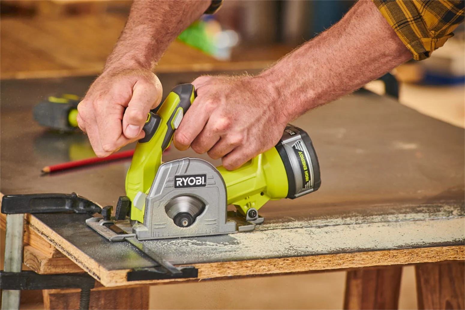 Pilarka uniwersalna Ryobi ONE+ R18MMS-0 - obrazek 2