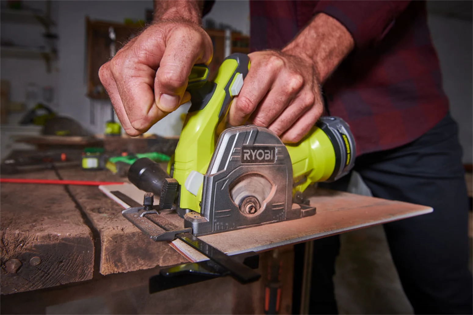 Pilarka uniwersalna Ryobi ONE+ R18MMS-0 - obrazek 5