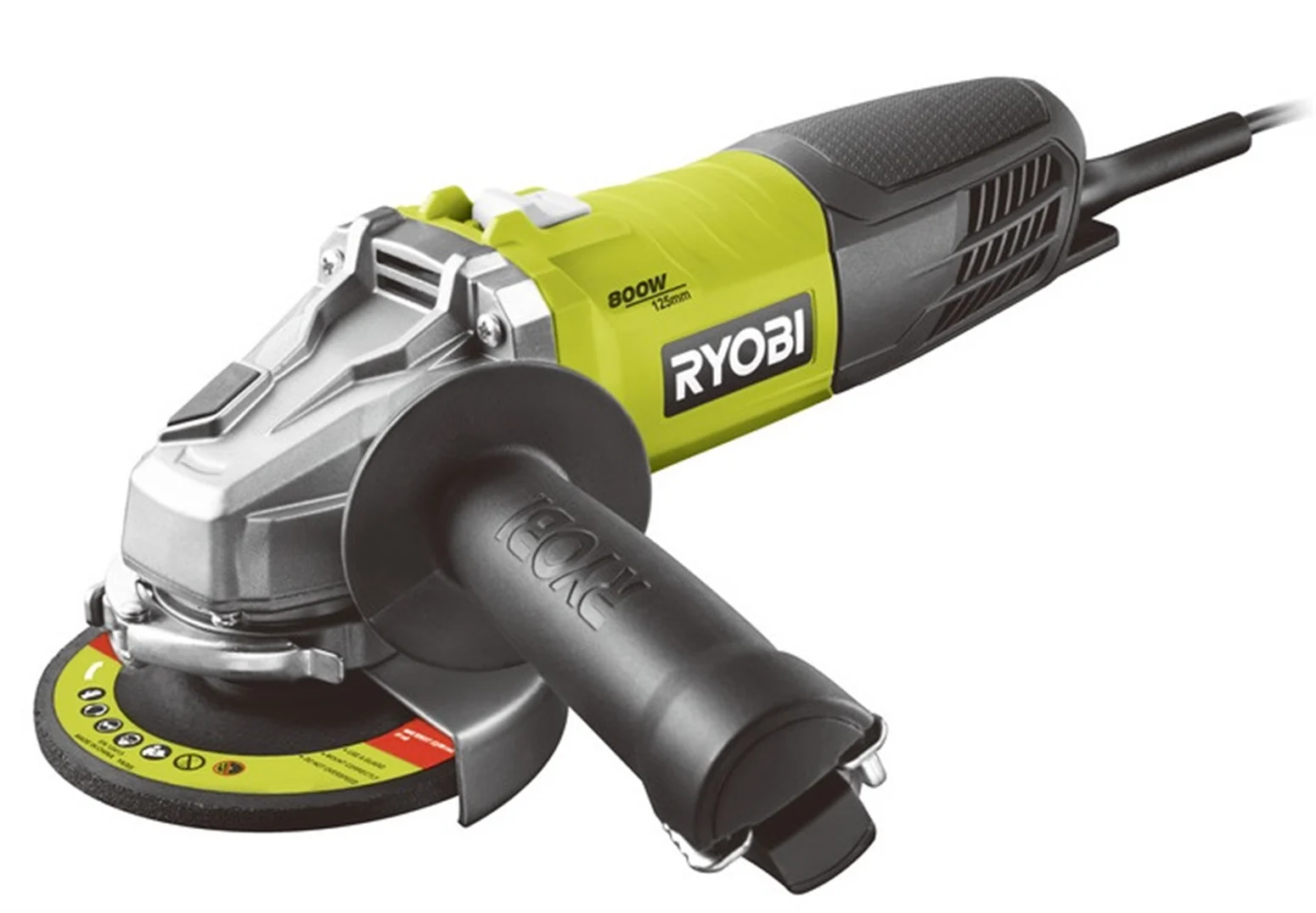 Szlifierka kątowa 800W Ryobi RAG800-125G