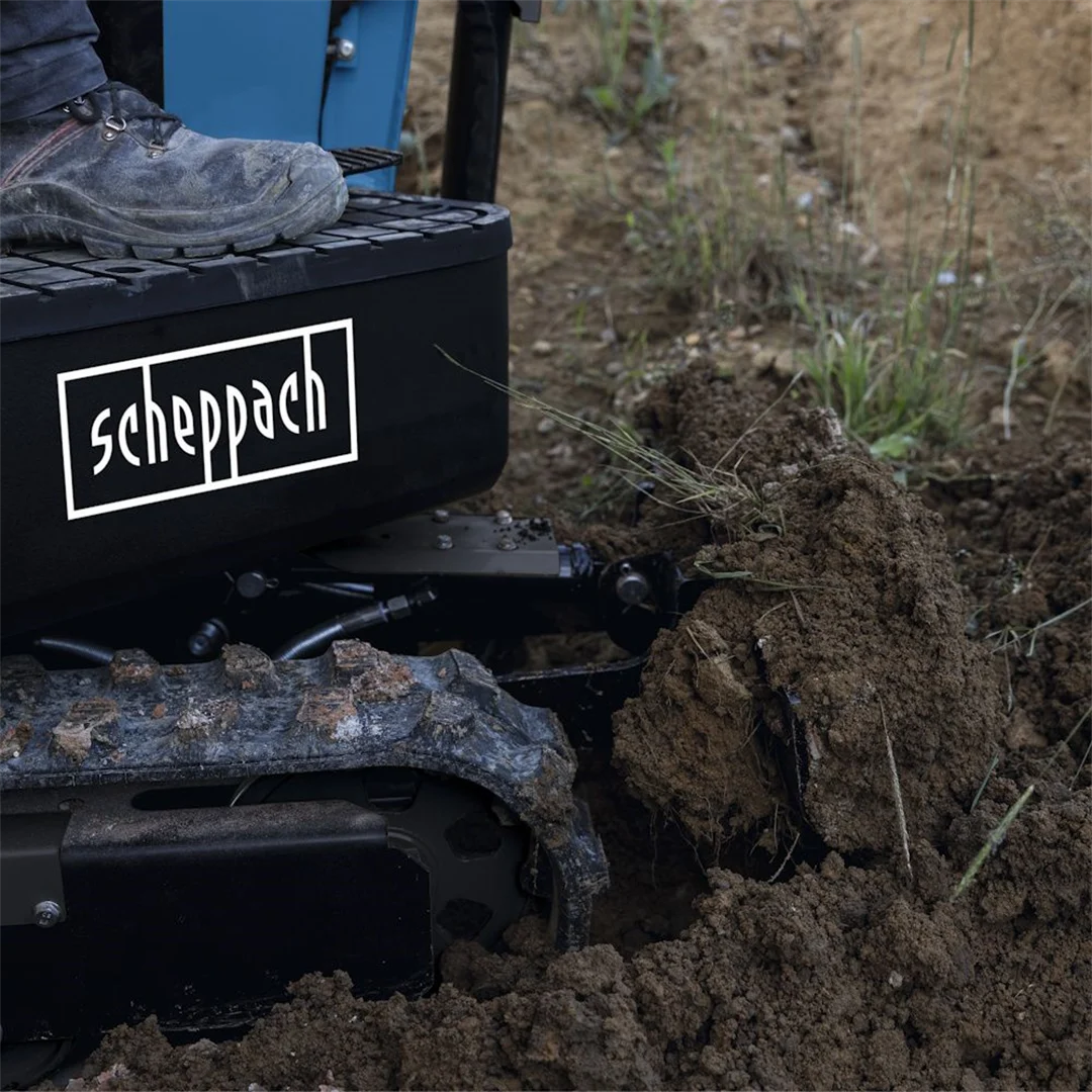 Minikoparka Scheppach EXC815 - obrazek 3