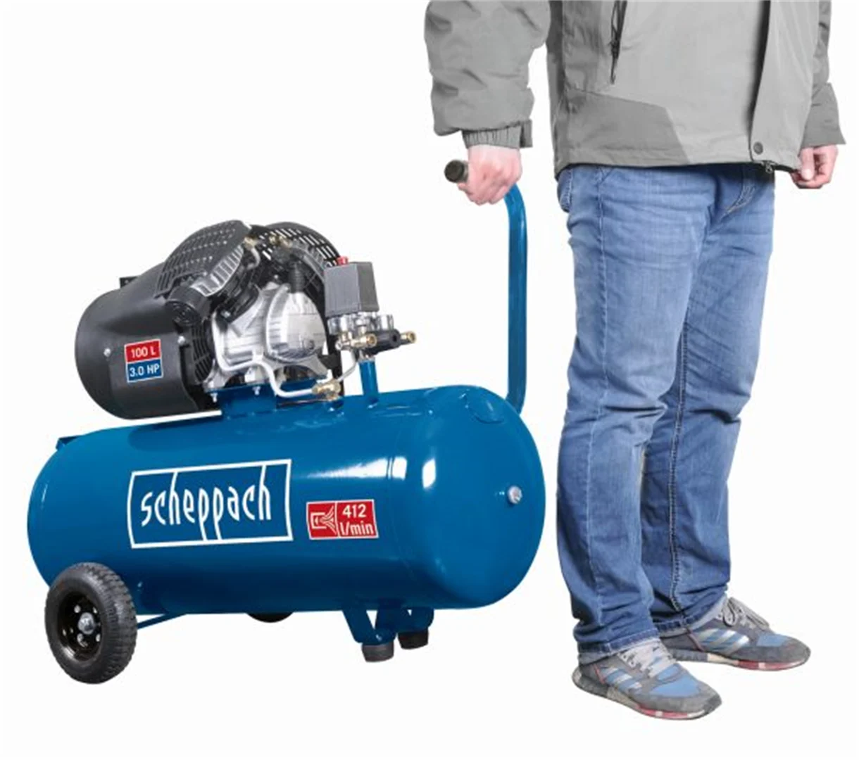Kompresor Scheppach HC120DC - obrazek 4