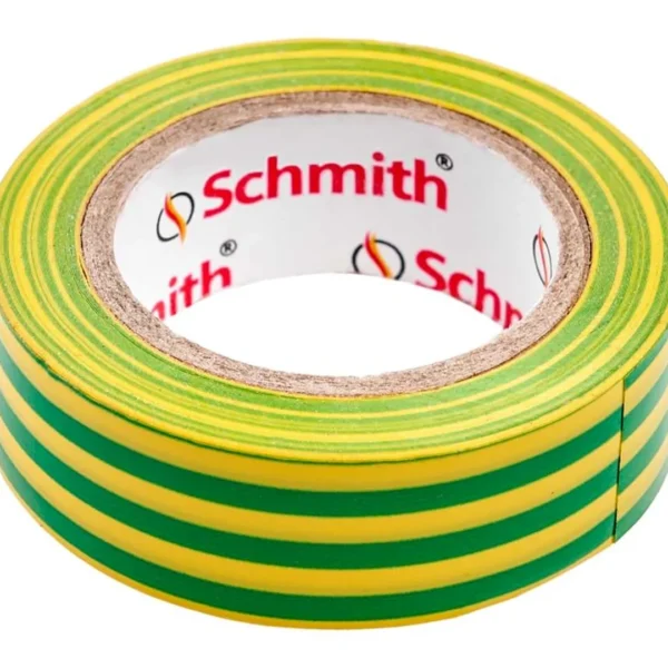 Taśma izolacyjna żółto-zielona 10m Schmith STIZ-Z01