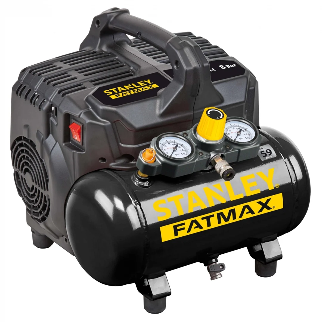 Kompresor bezolejowy wyciszony 6l Stanley FatMax B2BL104STF564