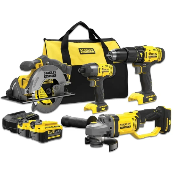 Zestaw elektronarzędzi 18V Stanley FatMax V20 SFMCK469M2 2x4.0Ah