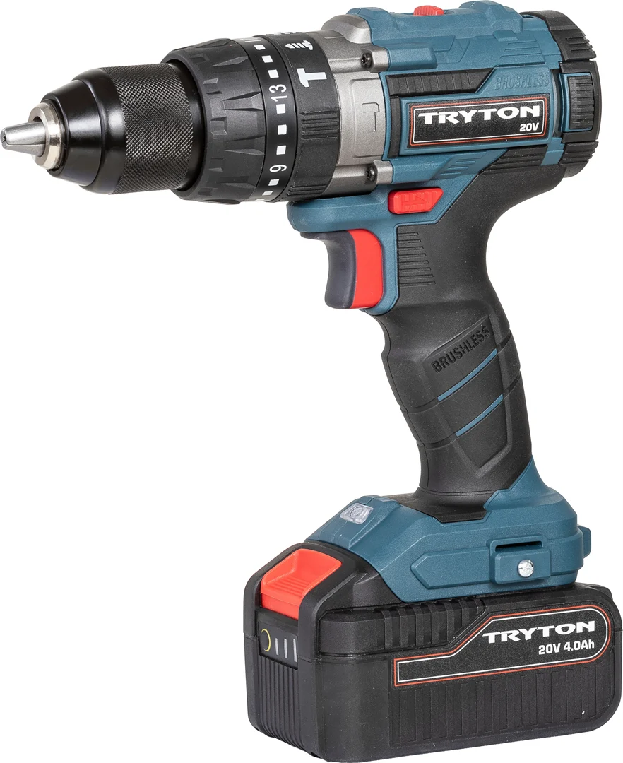 Wiertarko-wkrętarka udarowa 20V Tryton TBLV204