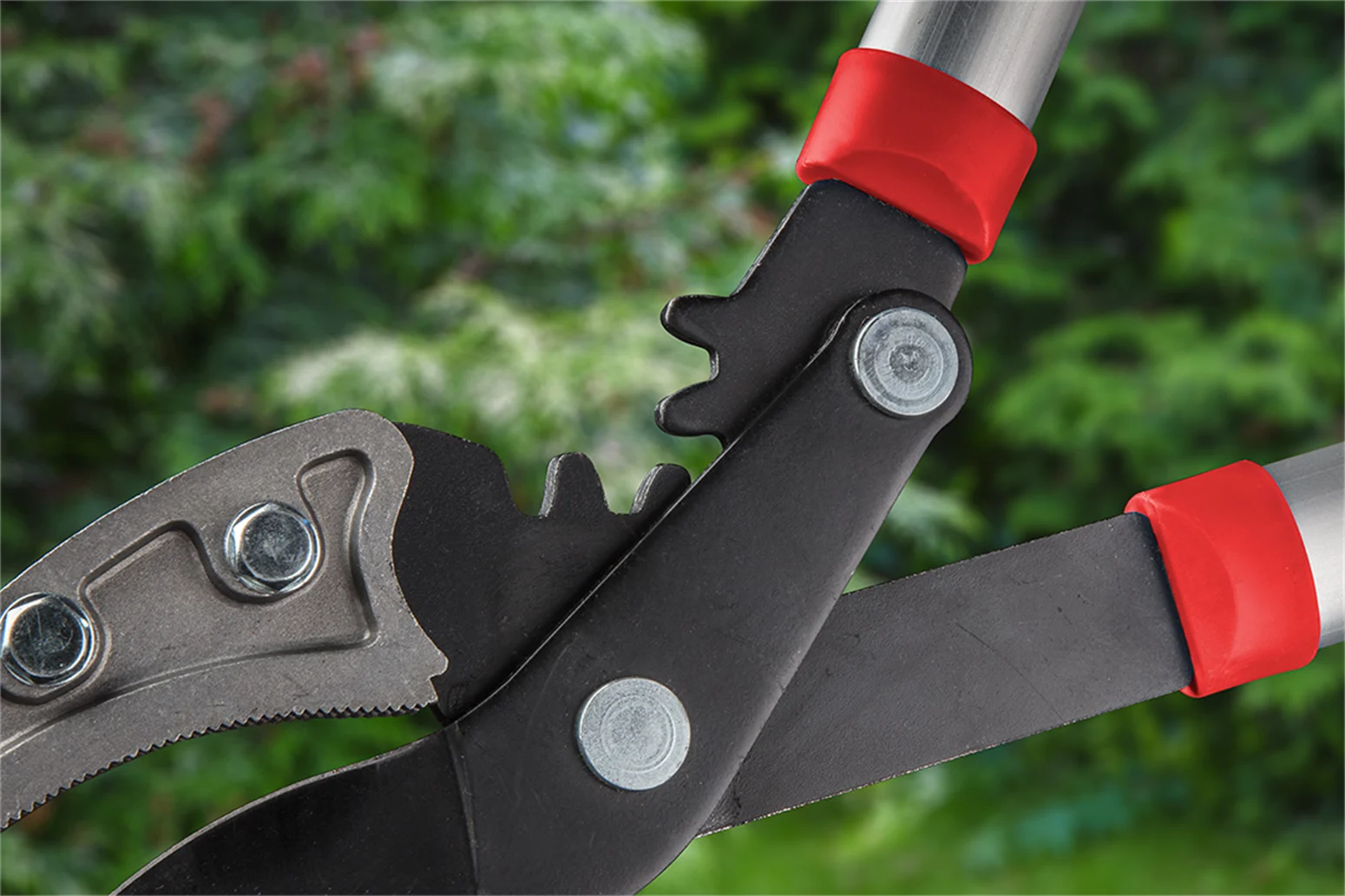 Sekator do gałęzi kowadełkowy, uchwyty aluminiowe Verto 15G257 - obrazek 3