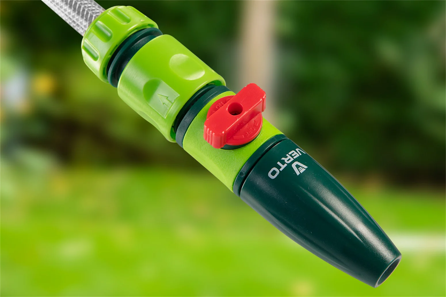 Wąż z automatycznym zwijaczem 20m Verto 15G891 - obrazek 5
