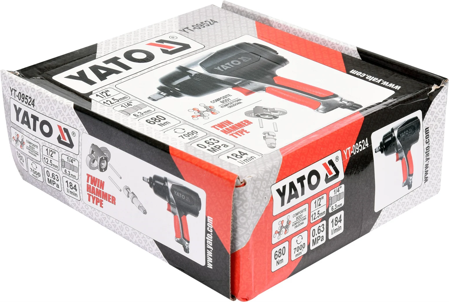 Klucz udarowy Yato YT-09524 - obrazek 4