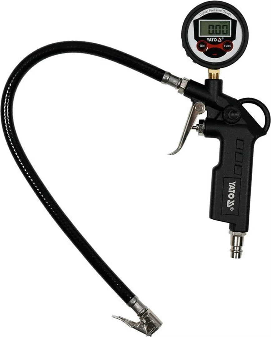 Pistolet do pompowania z manometrem LCD Yato YT-23702