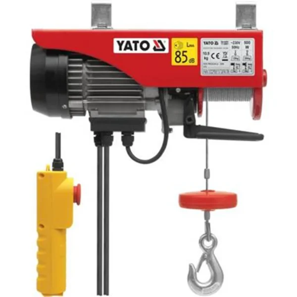 Elektryczna wciągarka linowa 500W 125/250kg Yato YT-5901