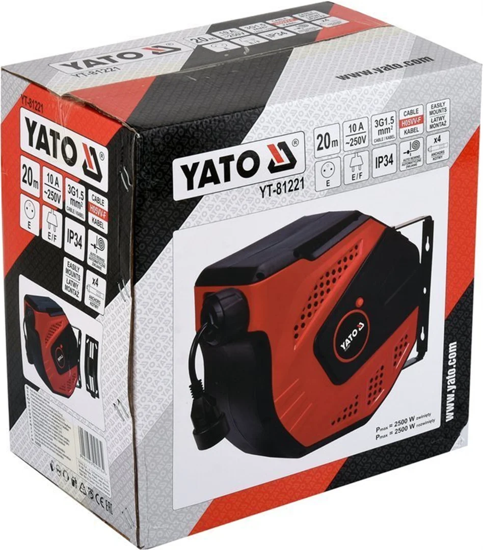Przedłużacz 20m Yato YT-81221 - obrazek 2