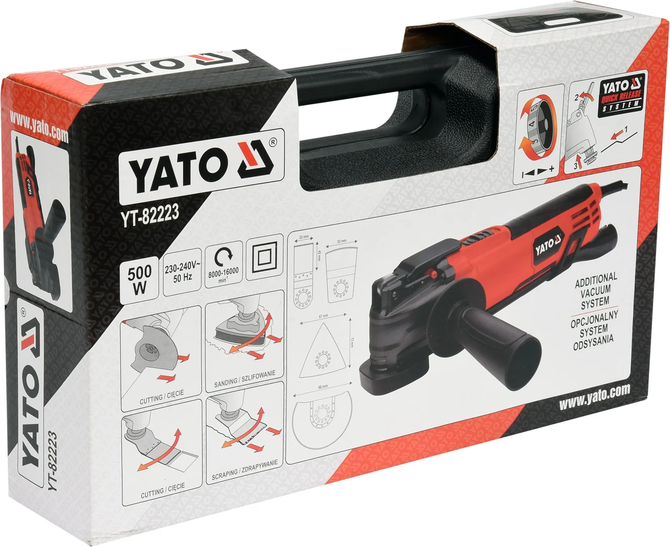 Narzędzie wielofunkcyjne Yato YT-82223 - obrazek 3