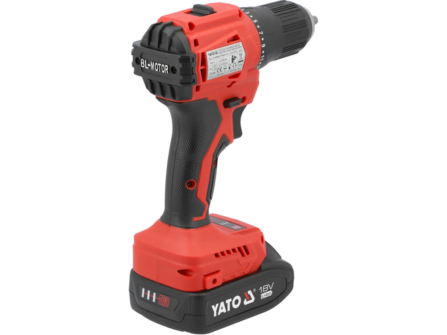 Wiertarko-wkrętarka Yato YT-8277905 - obrazek 3