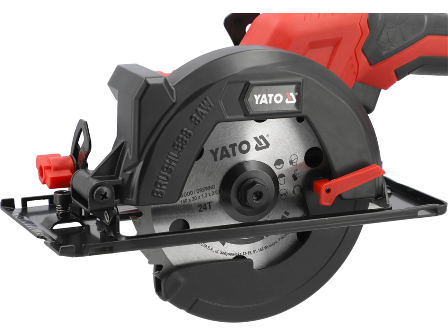 Pilarka tarczowa Yato YT-8281185 2x4.0Ah - obrazek 6