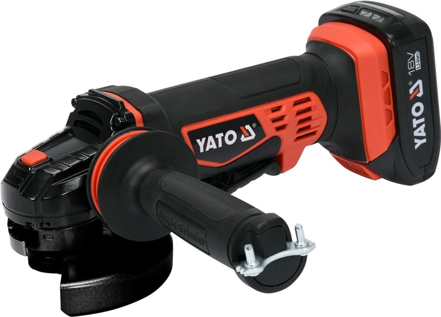 Szlifierka kątowa Yato YT-82826 1x2.0Ah - obrazek 2