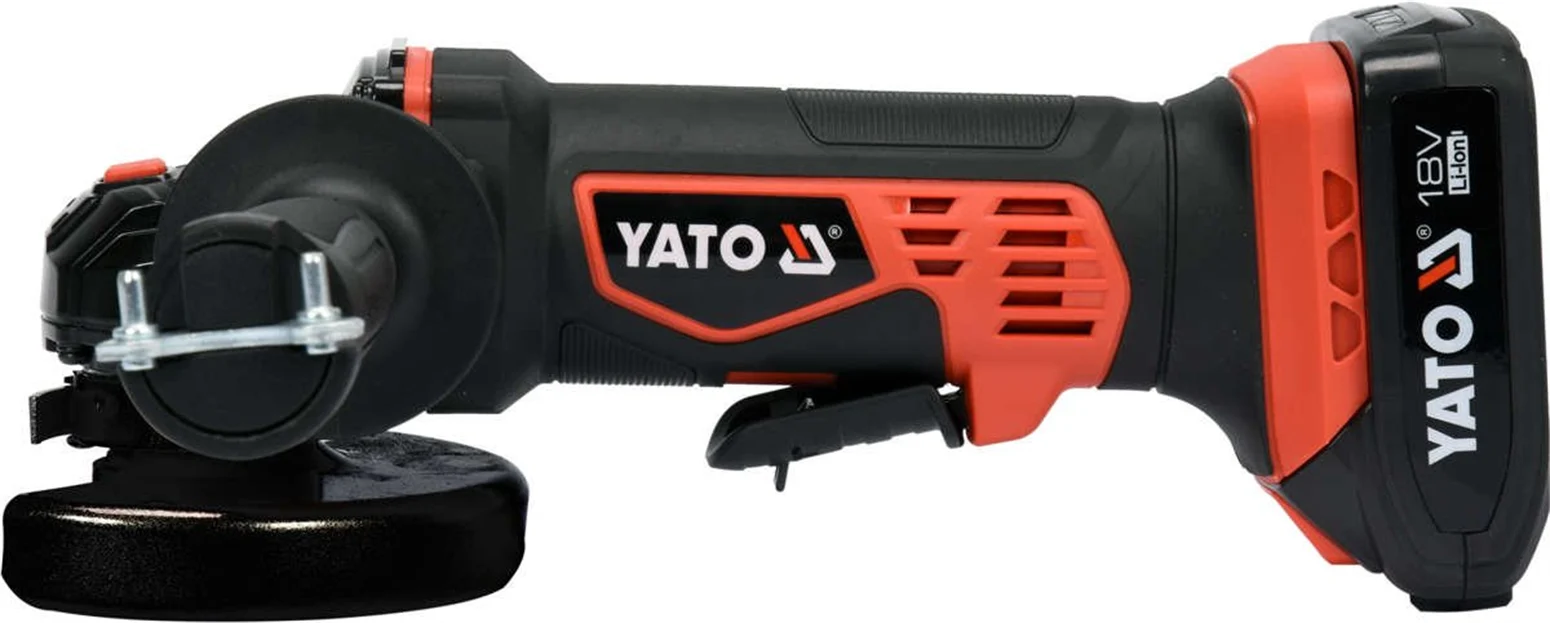 Szlifierka kątowa Yato YT-82826 1x2.0Ah - obrazek 3